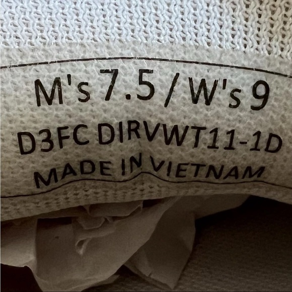 Kizik Sneakers Unisex White Lace Up Mens 7.5 Women’s 9 Casual Comfort Supporting - Picture 11 of 11